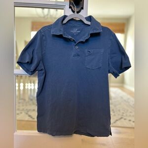 Vineyard Vines Boys Classic Blue Polo Size M